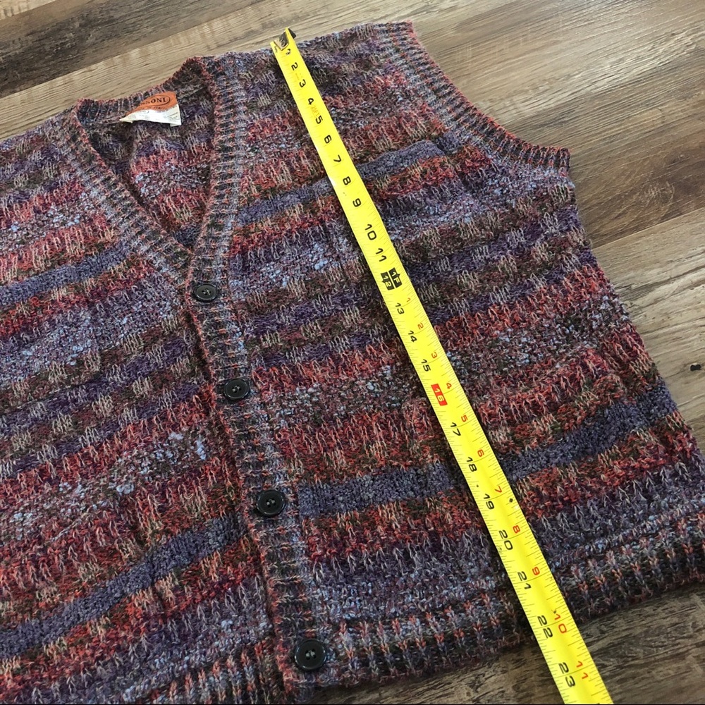 Vintage Missoni sweater vest wool & mohair - Picture 6 of 7